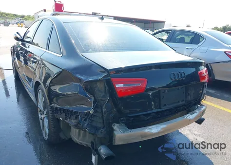 2014 Audi A6 Prestige из США, поврежденный, VIN WAUHGAFC3EN019896